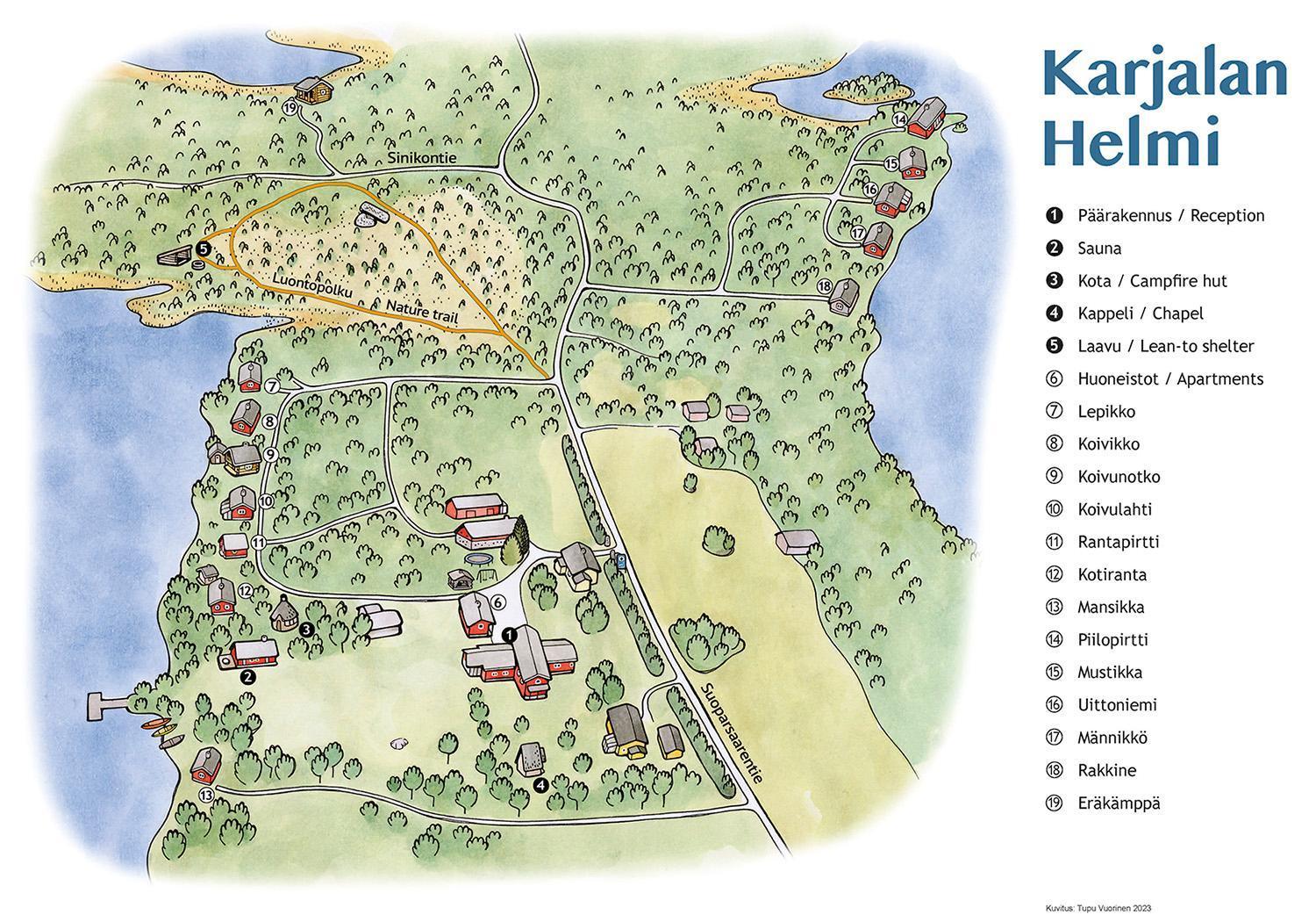 Отель Karjalan Helmi Толосенмяки Экстерьер фото